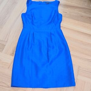 Elegant Blue Sleeveless Dress 8 Preston & York